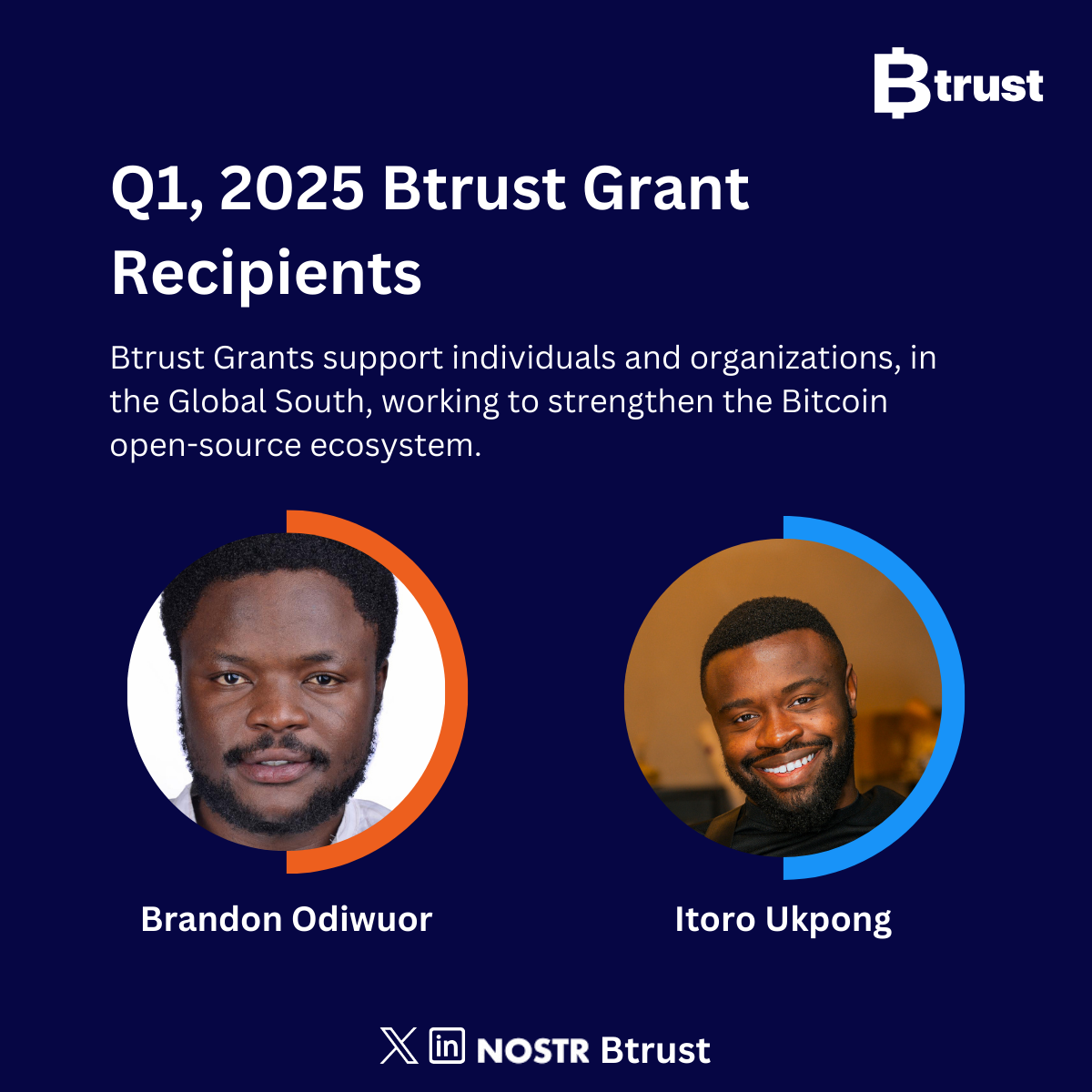 Announcing Q1 2025 Btrust Grants Recipients