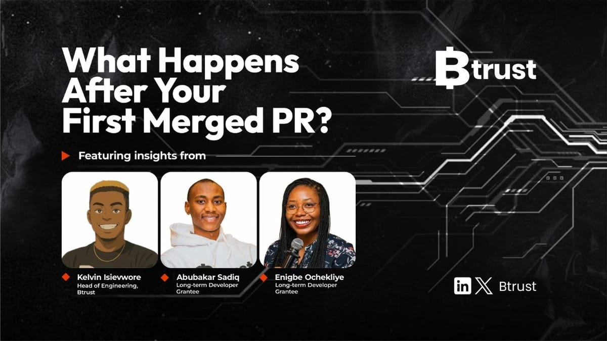 What Happens After Your First Merged PR?
