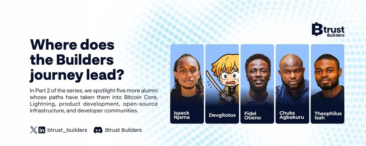 Builders Beyond the Program: What Btrust Builders Alumni Are Working On Today (Part 2)