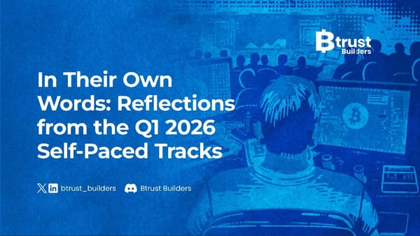 In Their Own Words: Reflections from the Q1 2026 Self-Paced Tracks