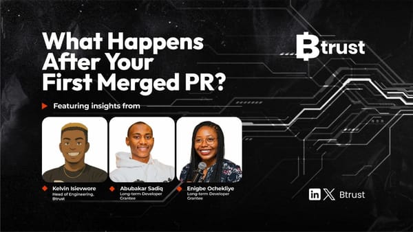What Happens After Your First Merged PR?