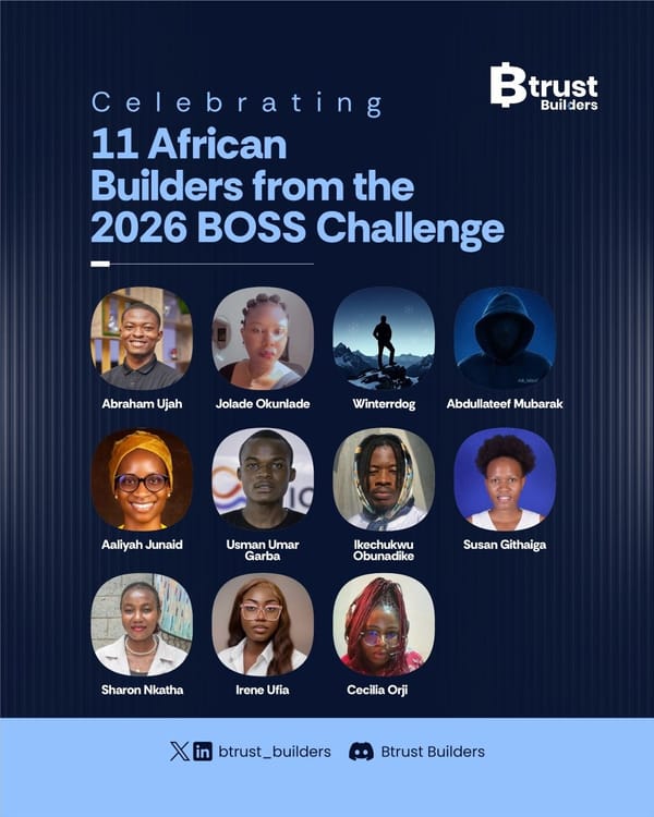 Celebrating 11 African Builders Beyond the 2026 BOSS Challenge