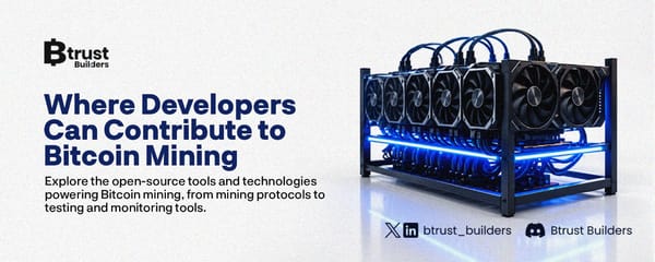 Where Developers Can Contribute to Bitcoin Mining